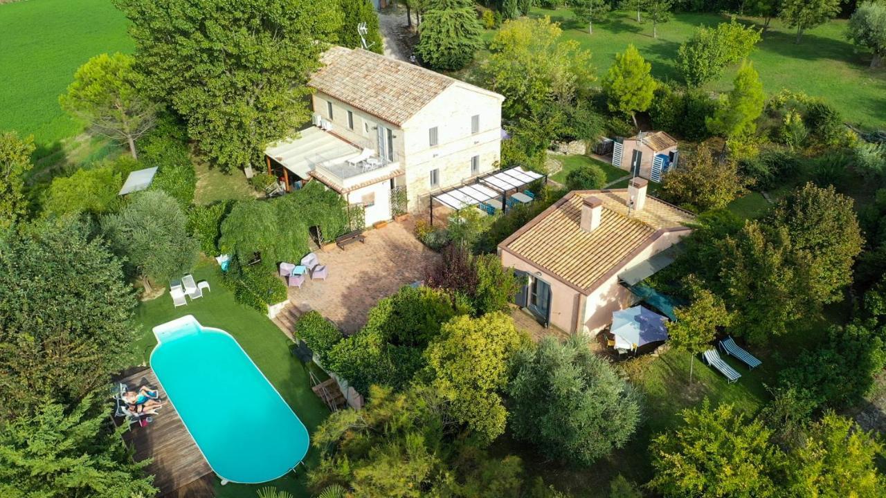 Ostra Grande Villa Storica Per Vacanze Con Giardino Privato E Piscina מראה חיצוני תמונה