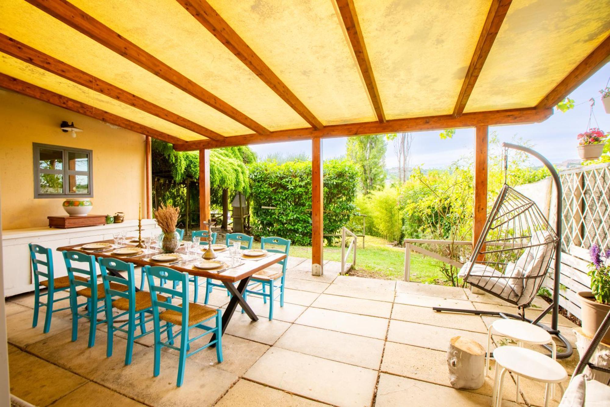 Ostra Grande Villa Storica Per Vacanze Con Giardino Privato E Piscina מראה חיצוני תמונה